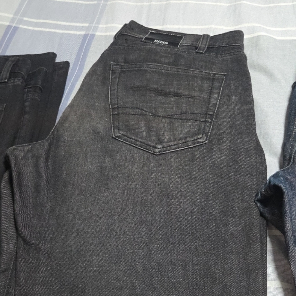 Boss Charcoal Men's Jeans